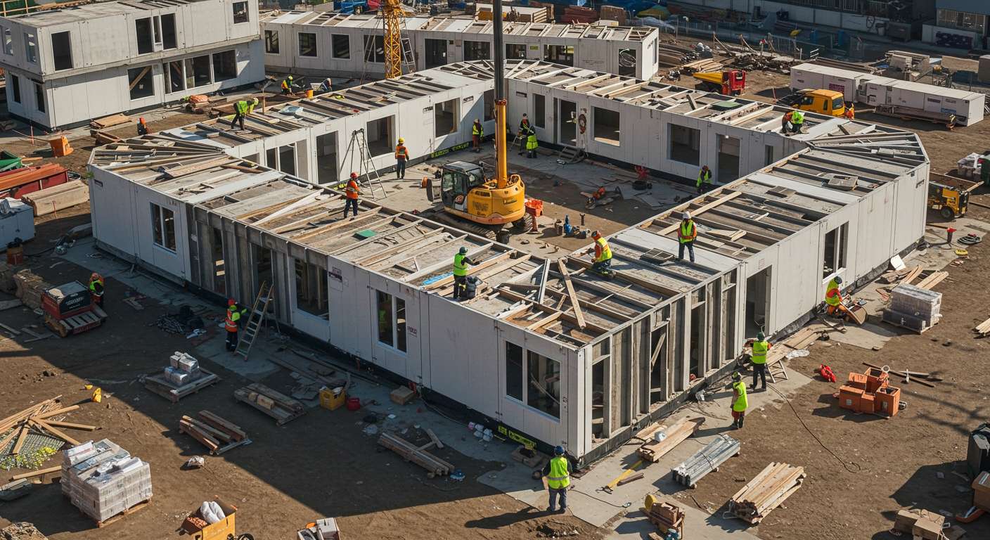Строительство модульных зданий по форме