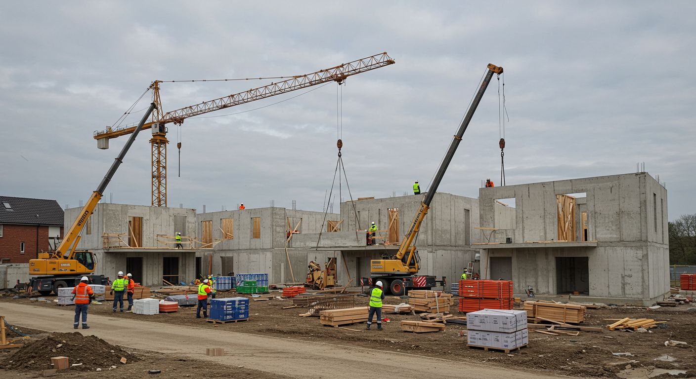 Строительство быстровозводимых таунхаусов