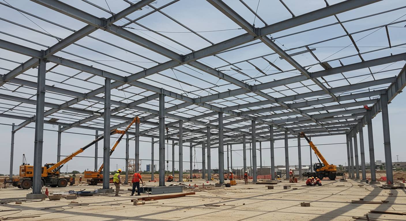 Металлические ангары для производственных нужд Металлические ангары для производственных нужд