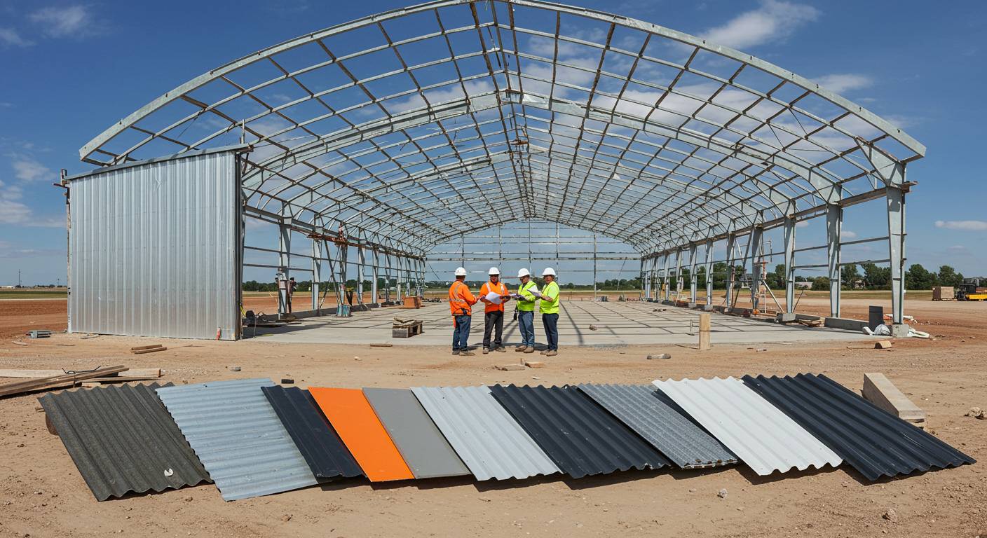 Выбор материала покрытия для ангара Выбор материала покрытия для ангара