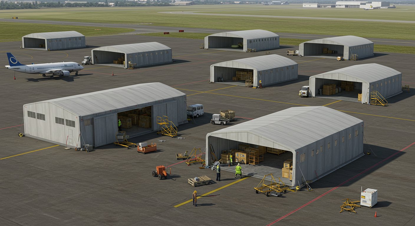 Мобильные ангары и их применение