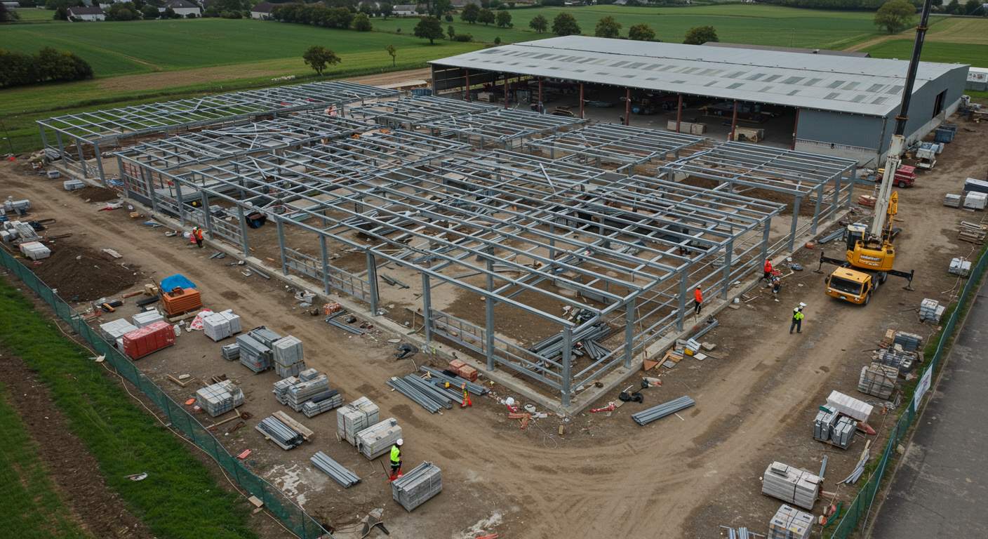 Строительство ангаров для животноводческих ферм