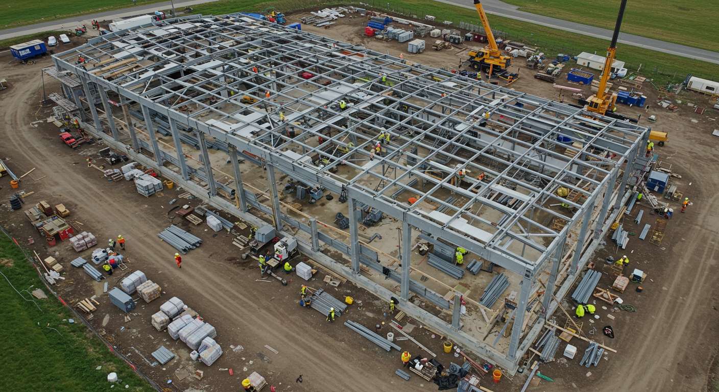 Как ускорить процесс строительства ангара