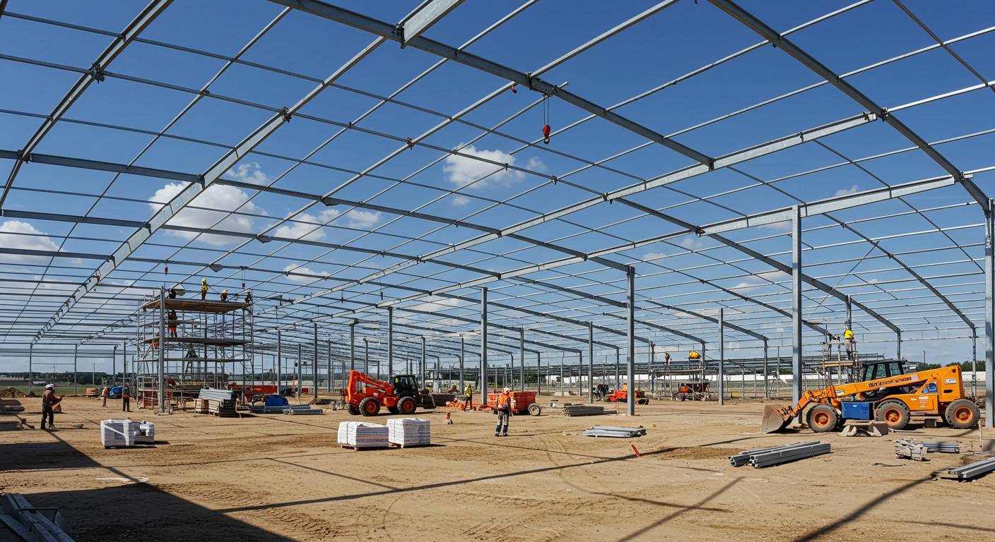 Ангар для животноводческой фермы