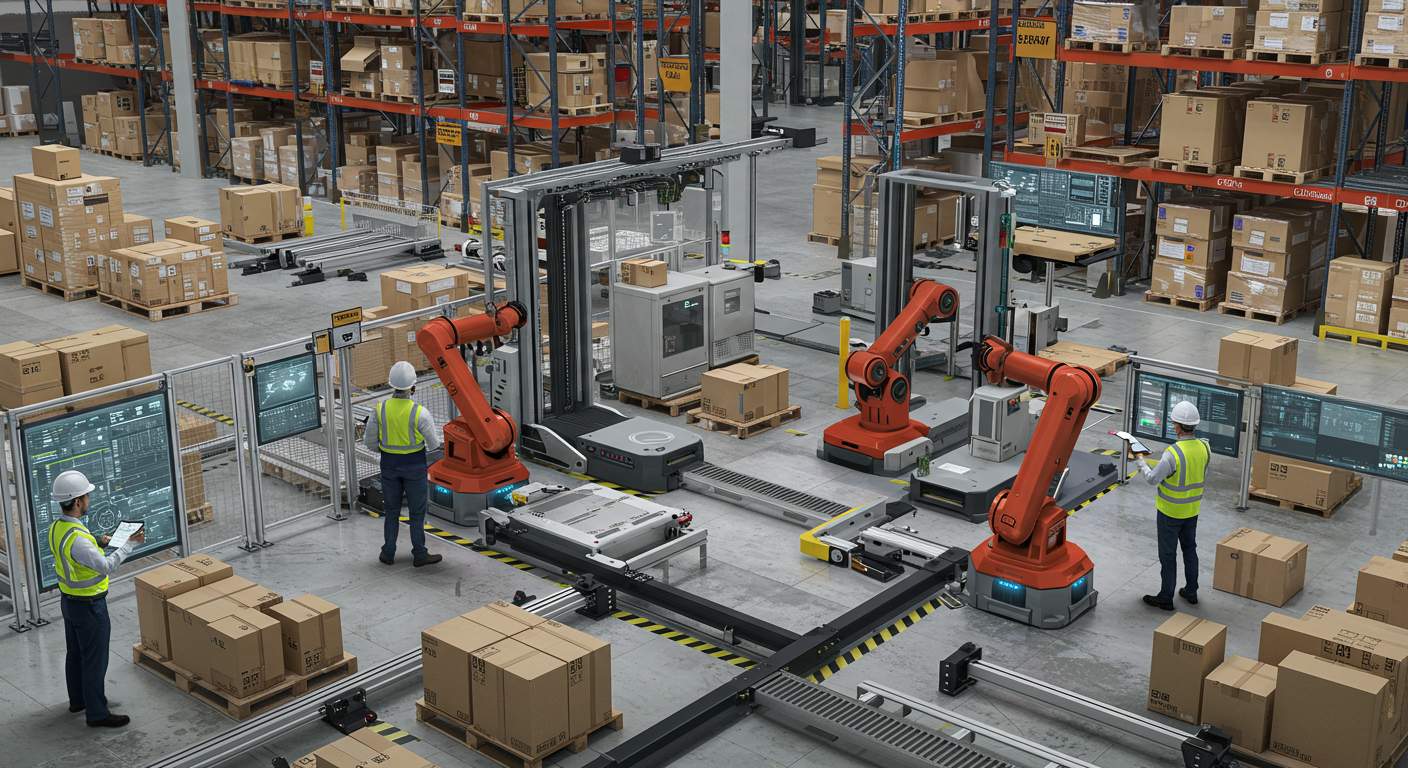 Проектирование полуавтоматизированных складов с минимальным вмешательством