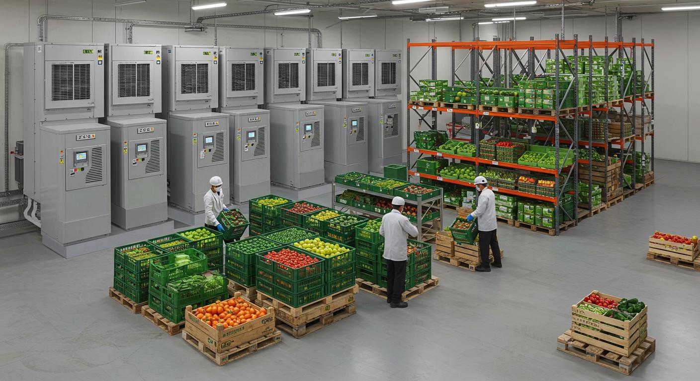 Холодильный склад для сельхозпродукции