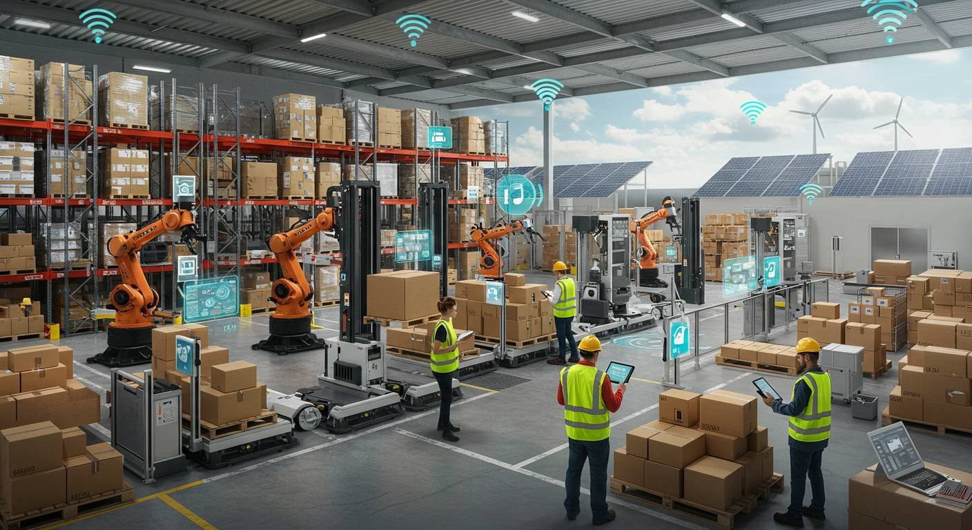 Проектирование высокотехнологичных складов с использованием IoT
