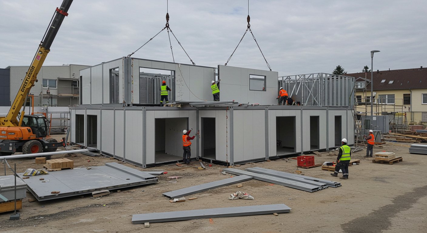 Строительство модульных зданий для торговых предприятий