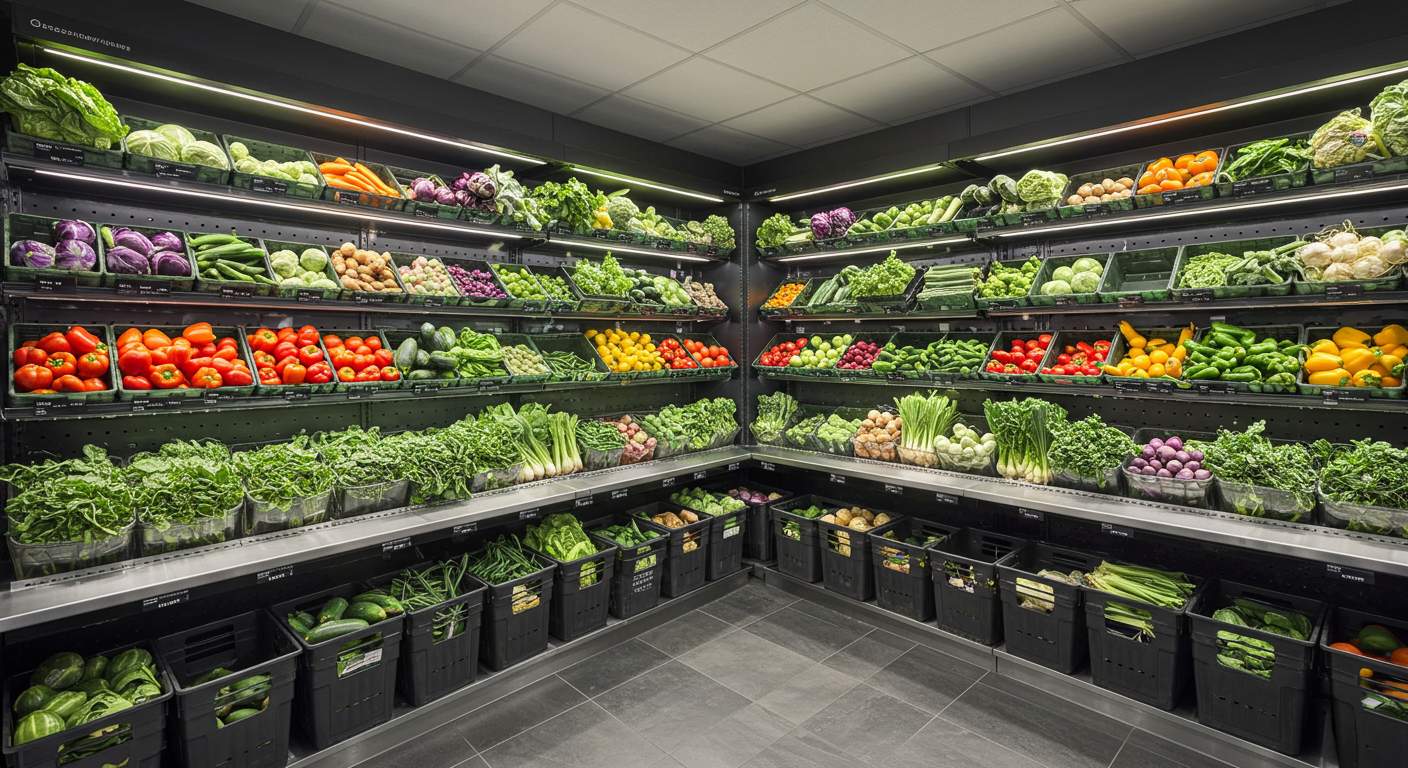 Современное овощехранилище с автоматизированной системой