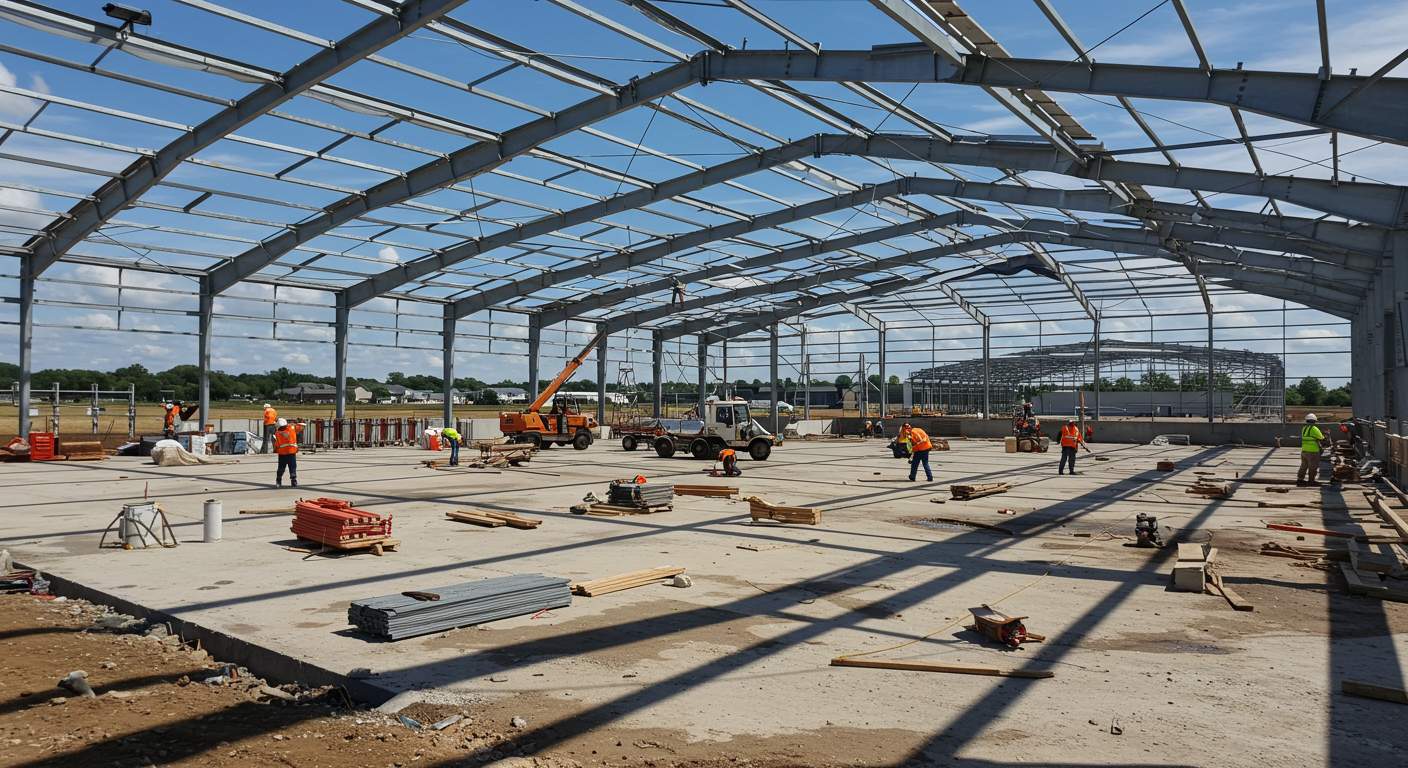 Как рассчитать стоимость строительства ангара