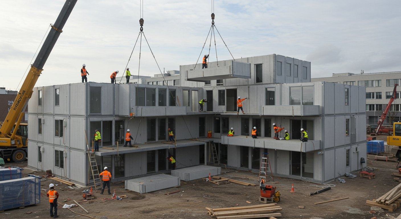 Модульное офисное здание