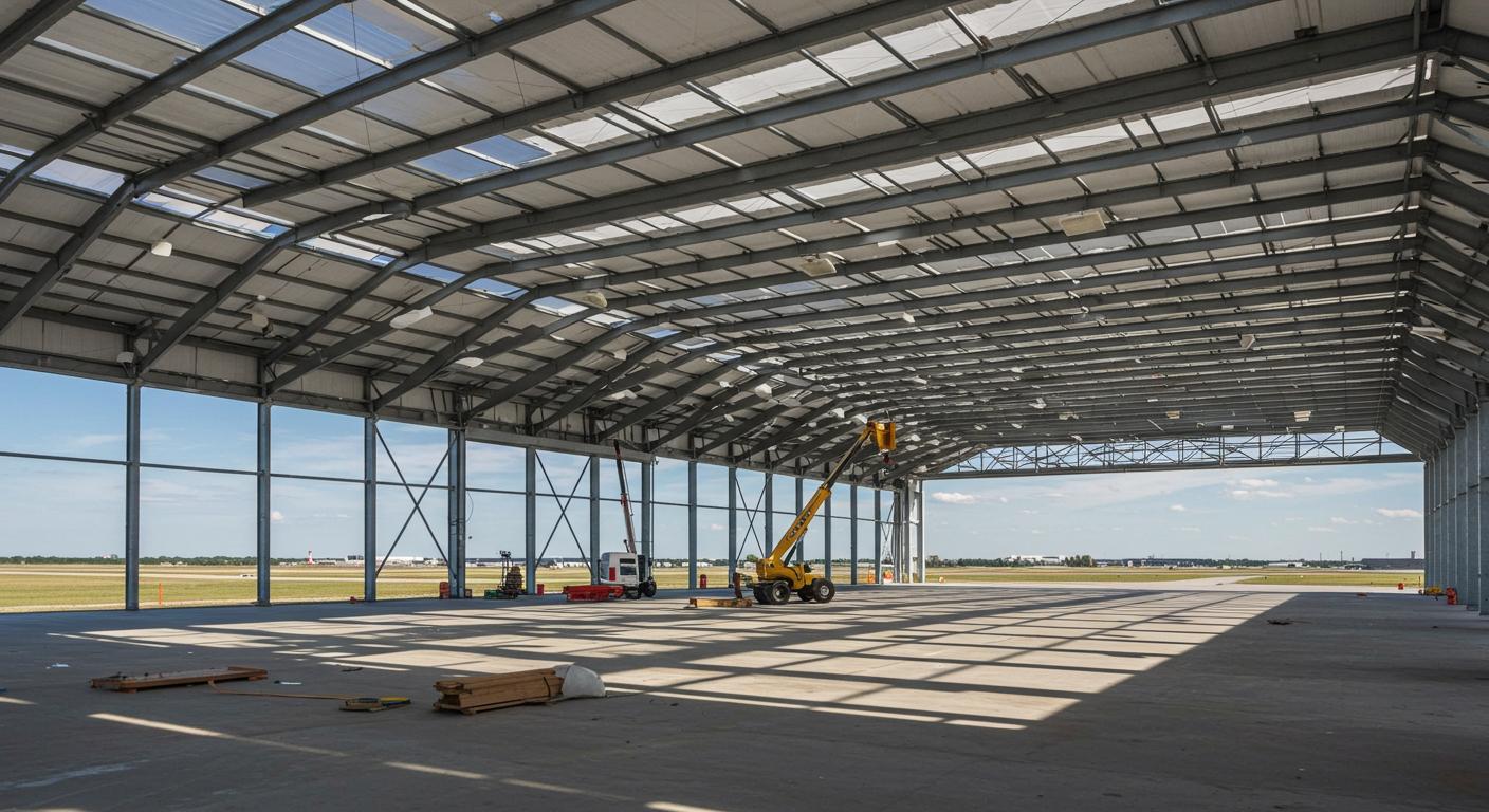 Преимущества бескаркасных ангаров Бескаркасный ангар