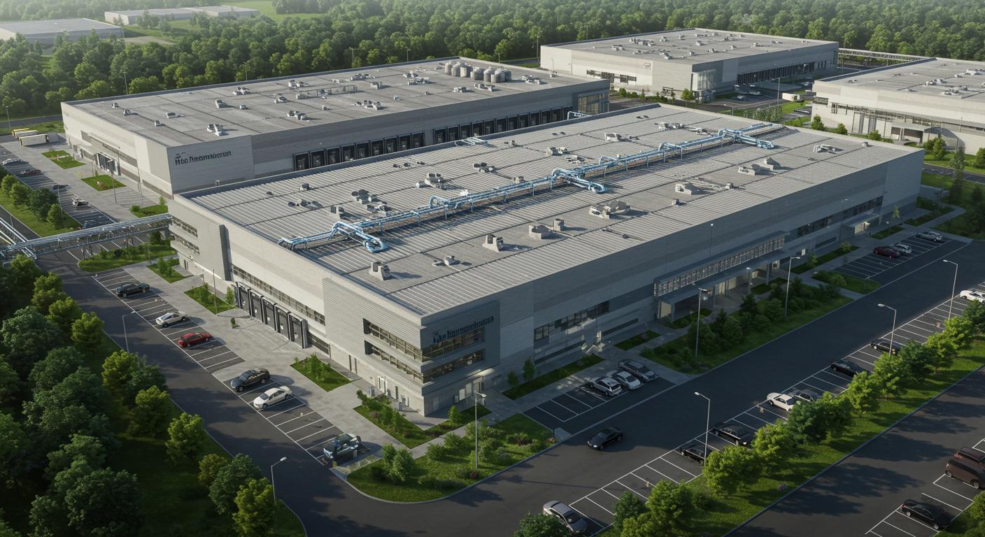 Монтаж складов для электроники и бытовой техники