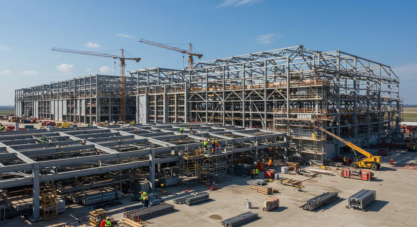 Строительство ангаров для коммерческих авиаперевозок Ангар для коммерческих авиаперевозок