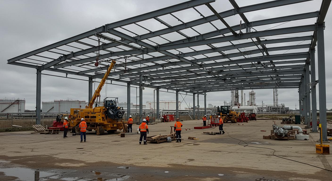 Ангары для нефтегазовой отрасли