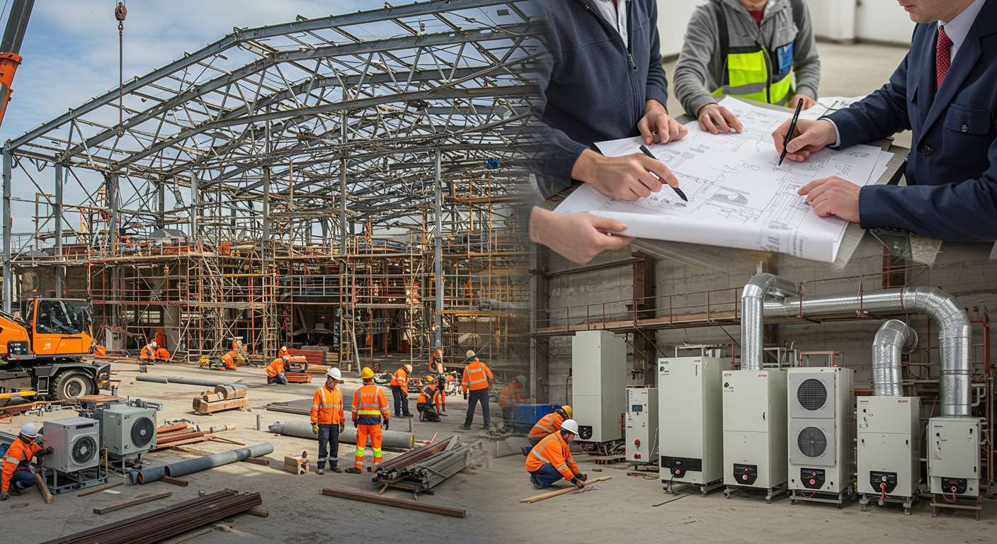 Как выбрать систему отопления для ангара