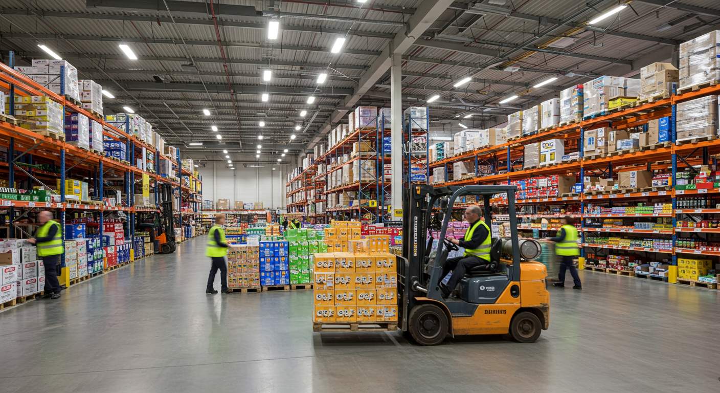 Монтаж складов для аптек