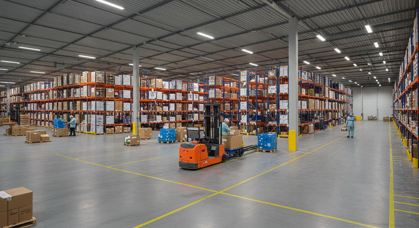 Монтаж складов для аптек Аптечный склад