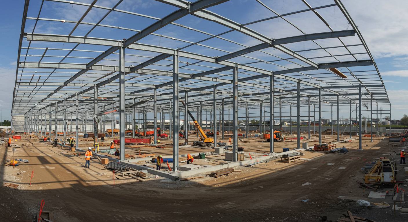 Строительство ангаров для промышленных складов