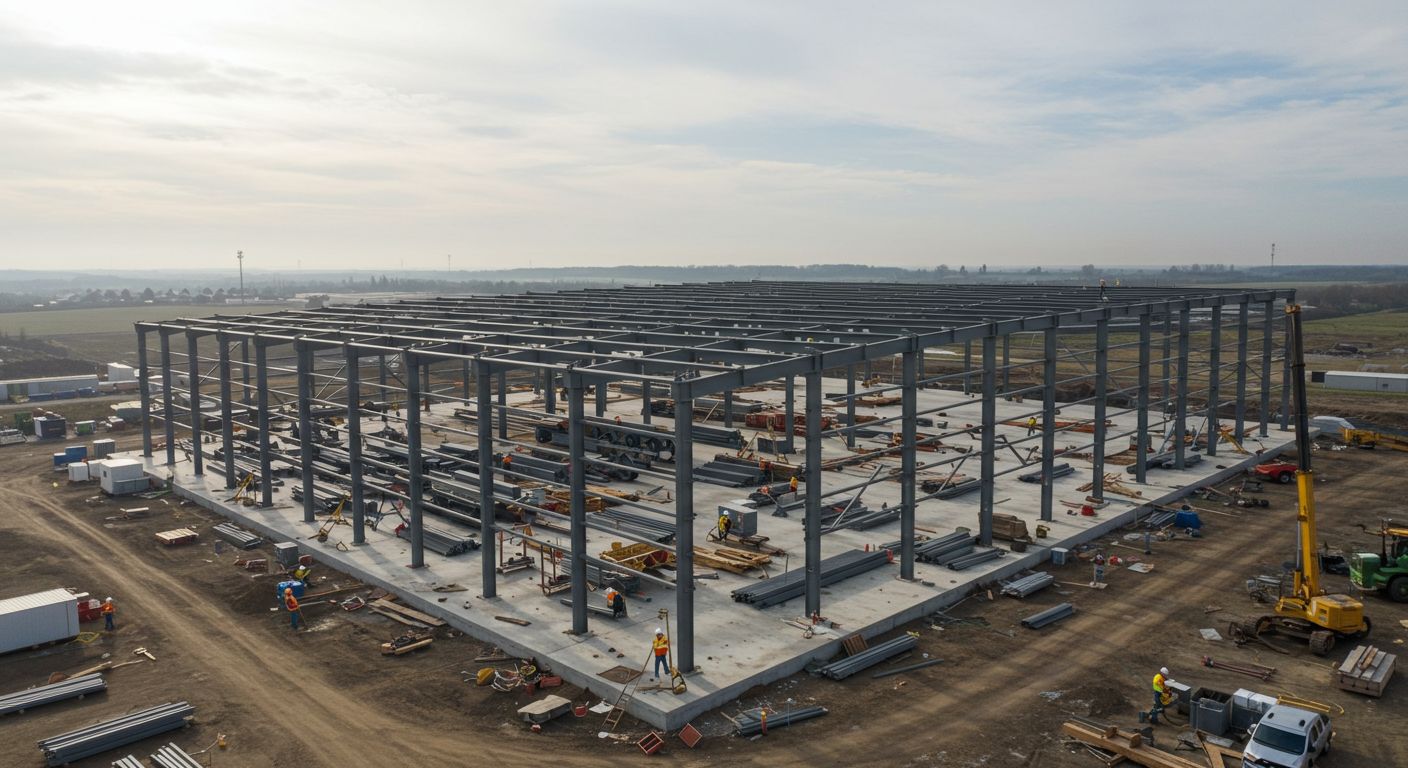 Ангар для промышленных складов