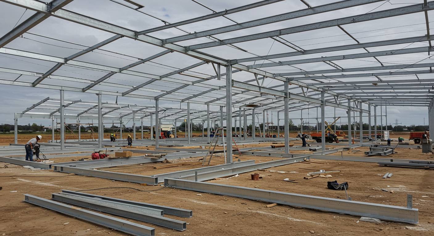 Оцинкованные конструкции для строительства