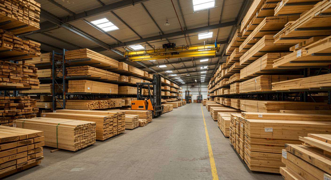 Монтаж складов для металлопроката