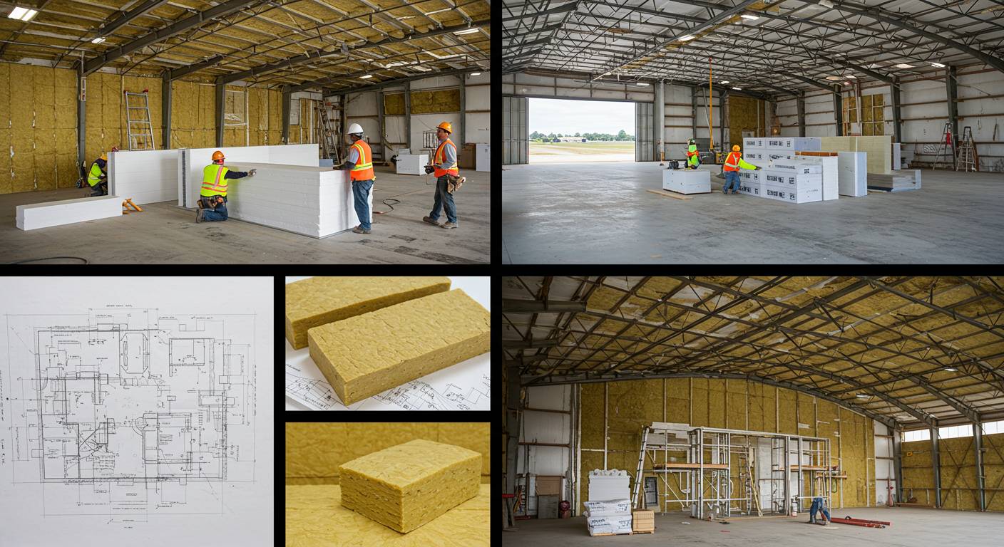 Утепление ангара Утепление ангара