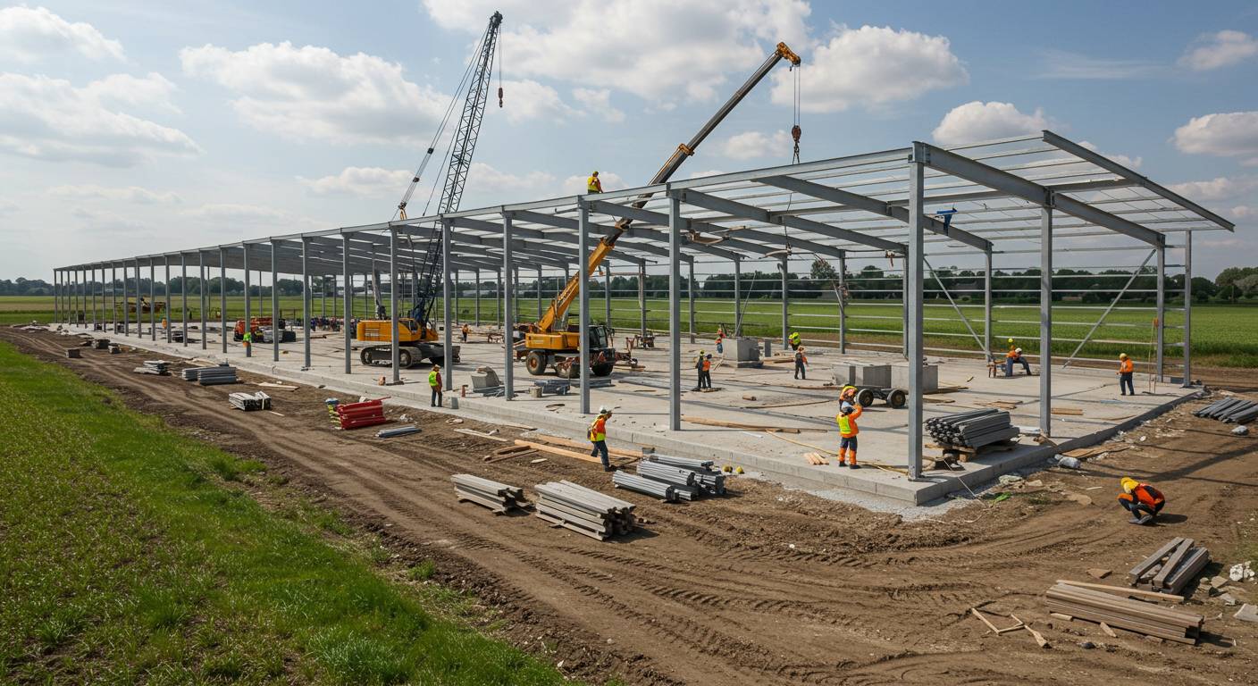 Строительство ангаров для сельского хозяйства