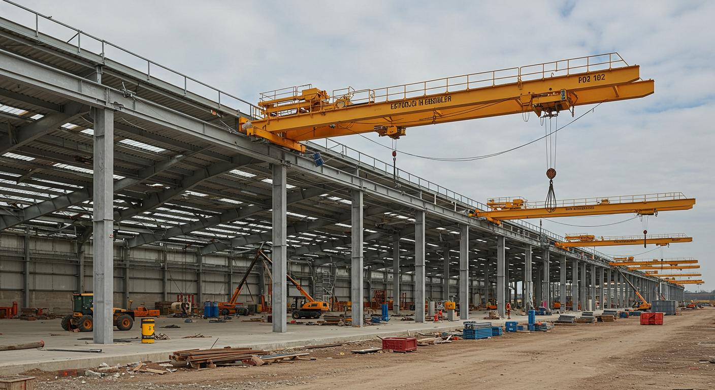 Проектирование ангара с кран-балкой