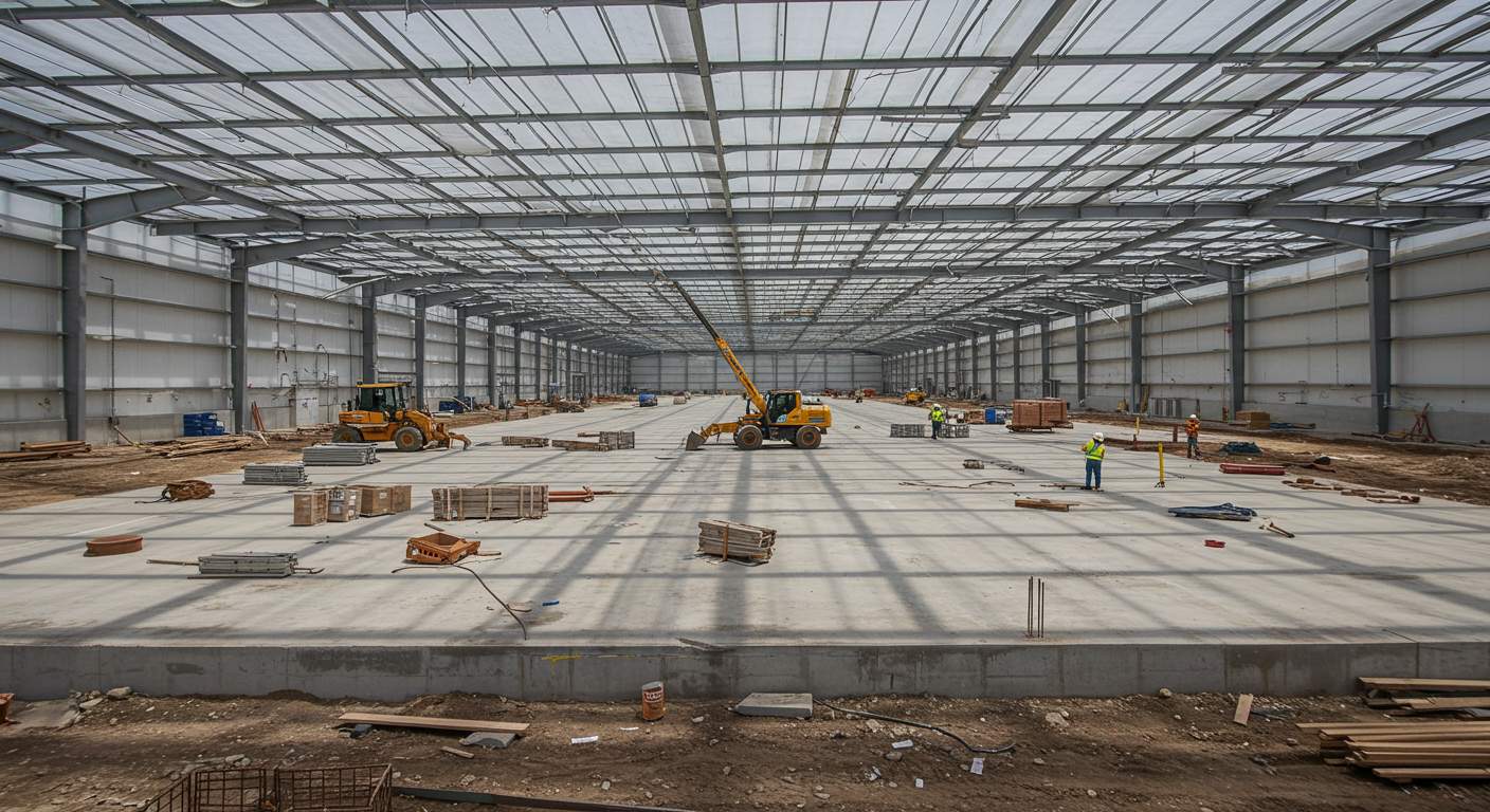 Ангар для распределительного центра