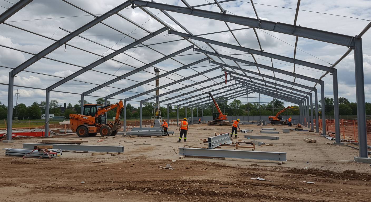 Монтаж спортивных х


ранилищ