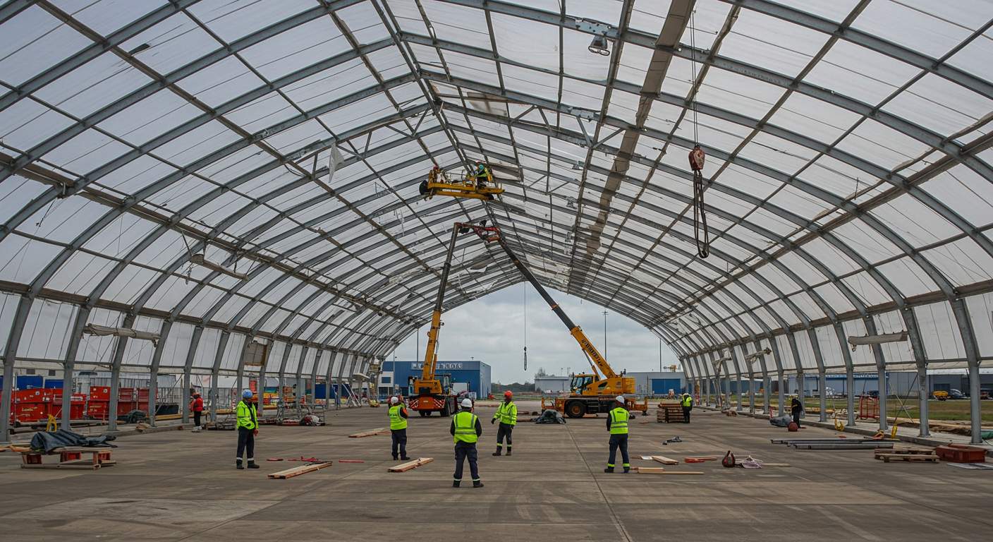 Ангары для хранения оборудования