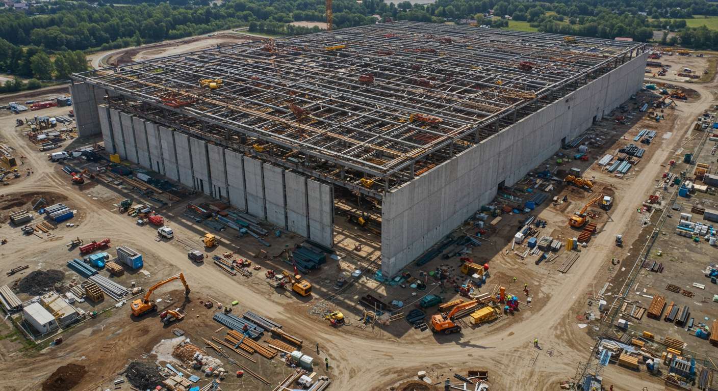 Ангар для машиностроительного производства