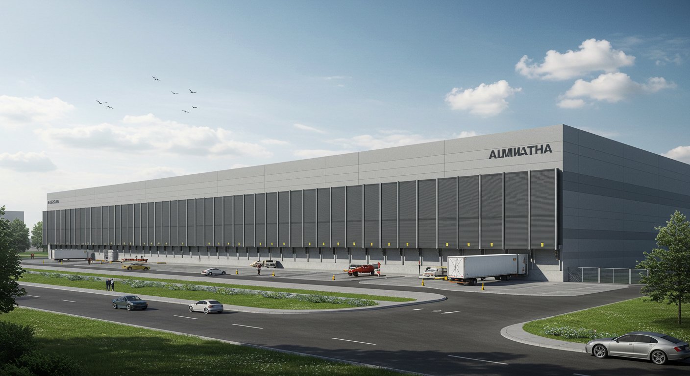 Ангар для складской логистики