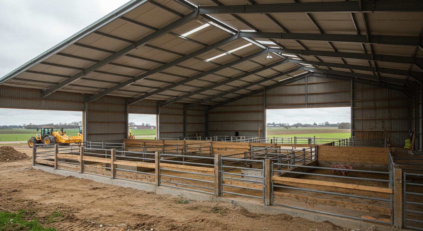 Ангар для содержания животных