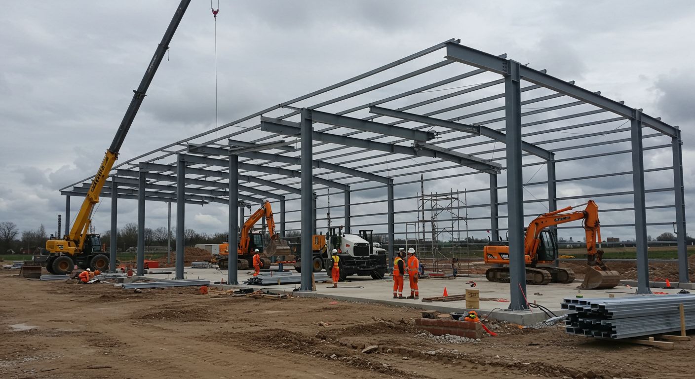 Металлические ангары для хранения транспорта