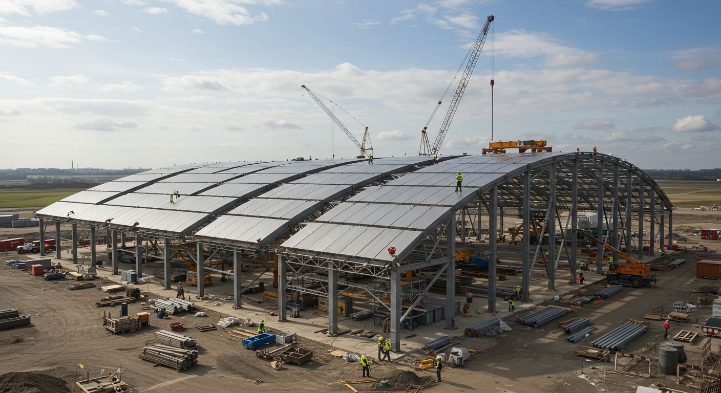 Ангар из титанового сплава