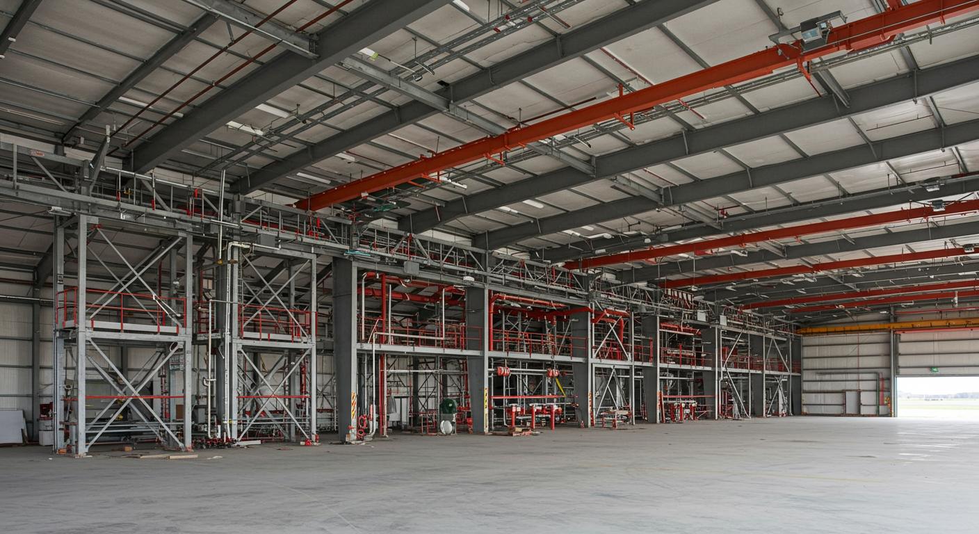 Проектирование ангаров с учетом пожарных норм