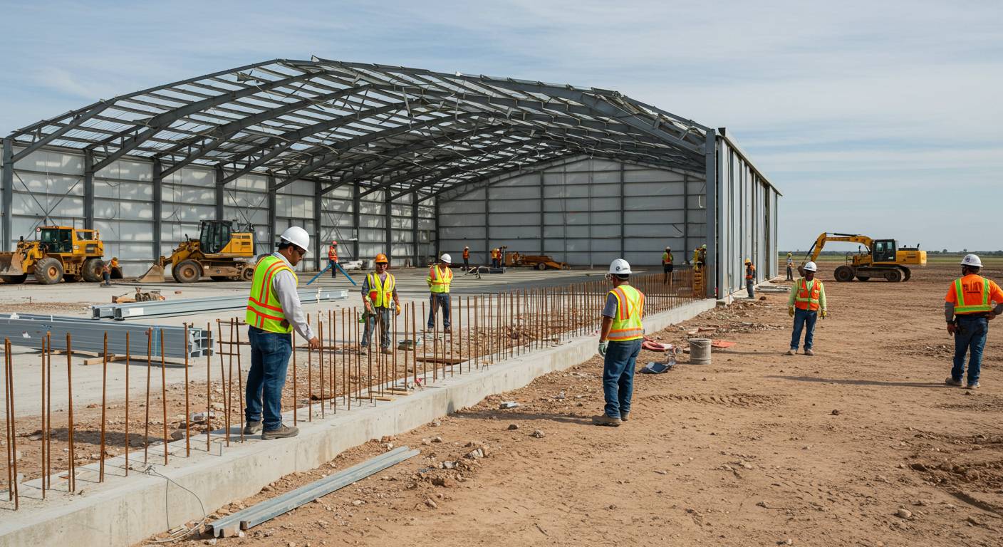 Как выбрать подрядчика для монтажа ангаров