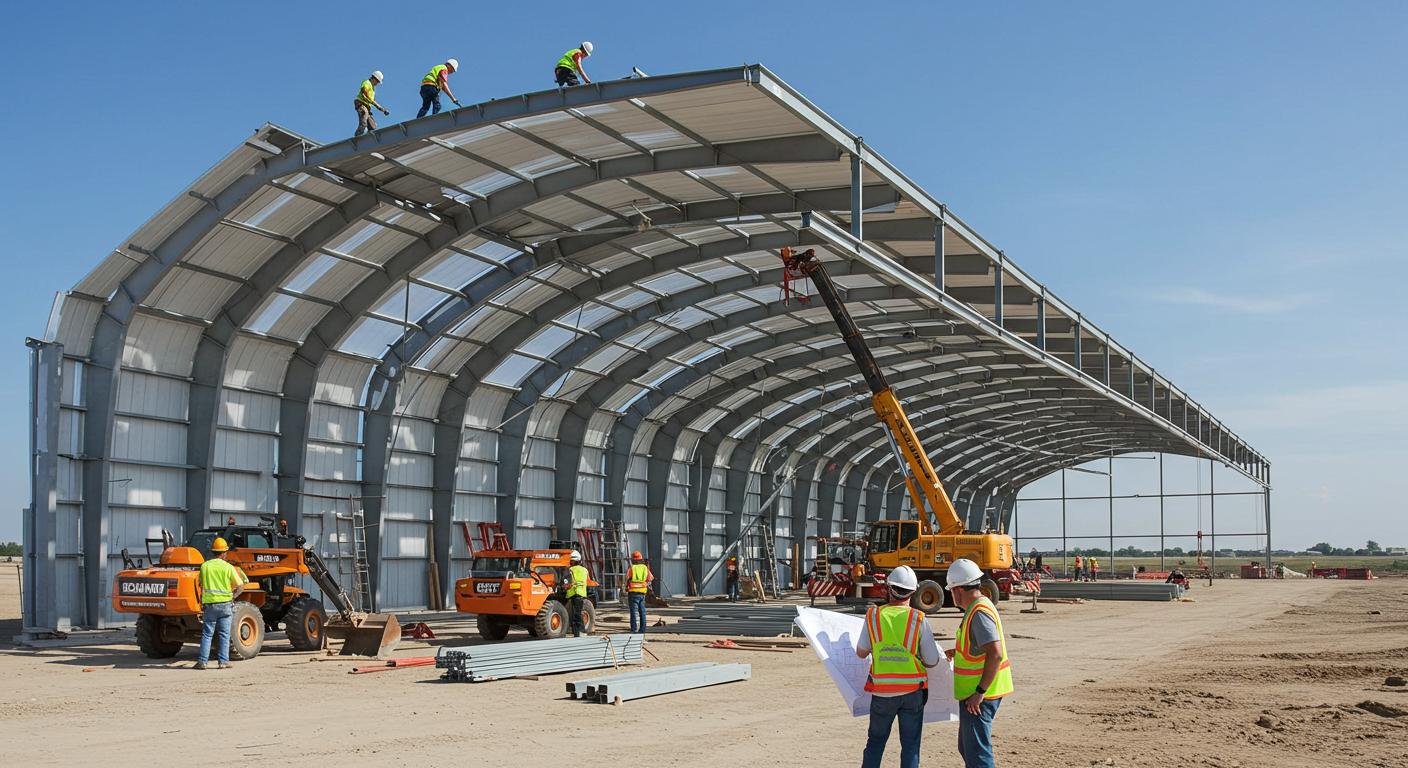 Выбор подрядчика для монтажа ангаров Монтаж ангаров