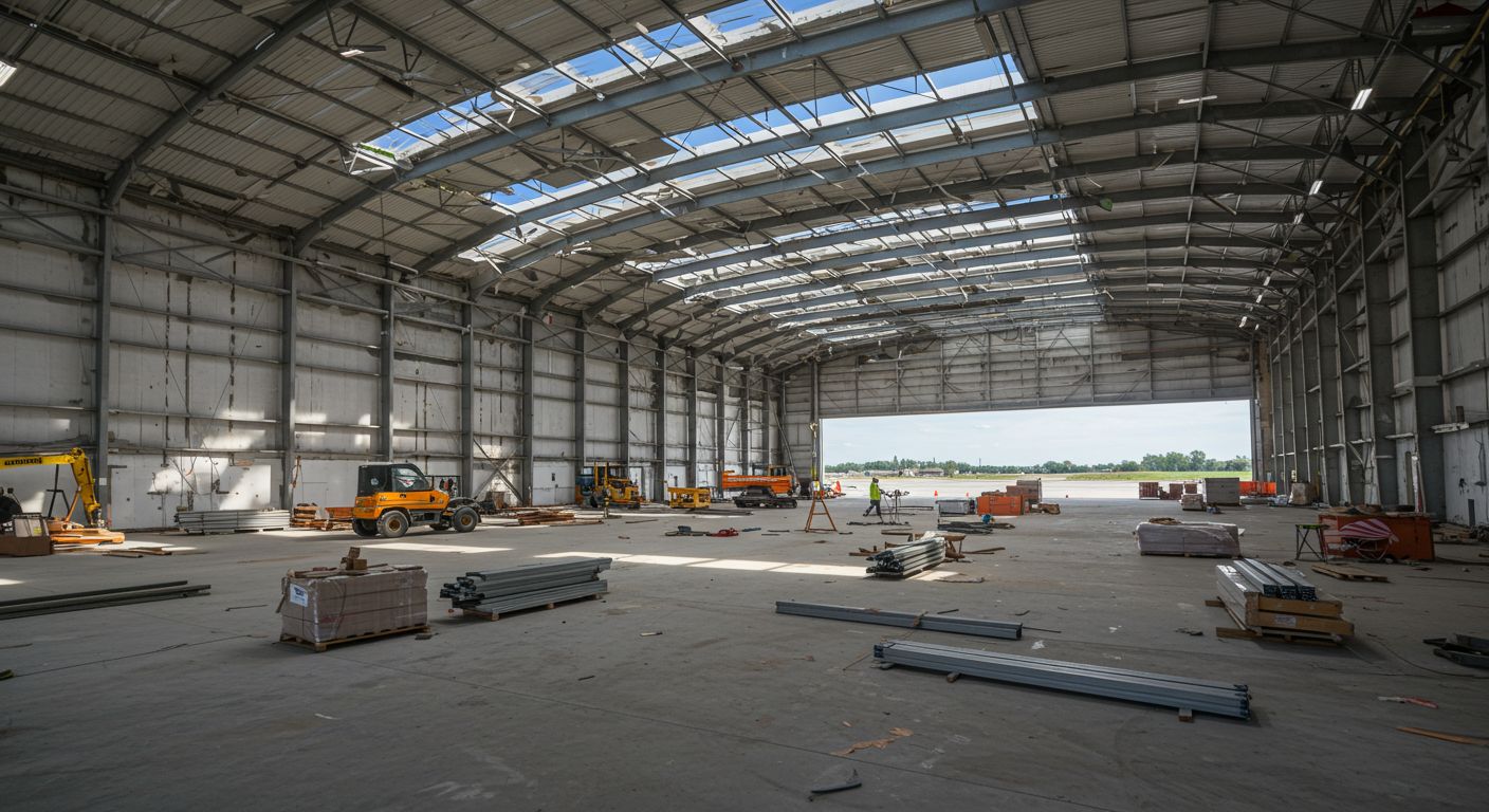 Расчет окупаемости строительства ангара