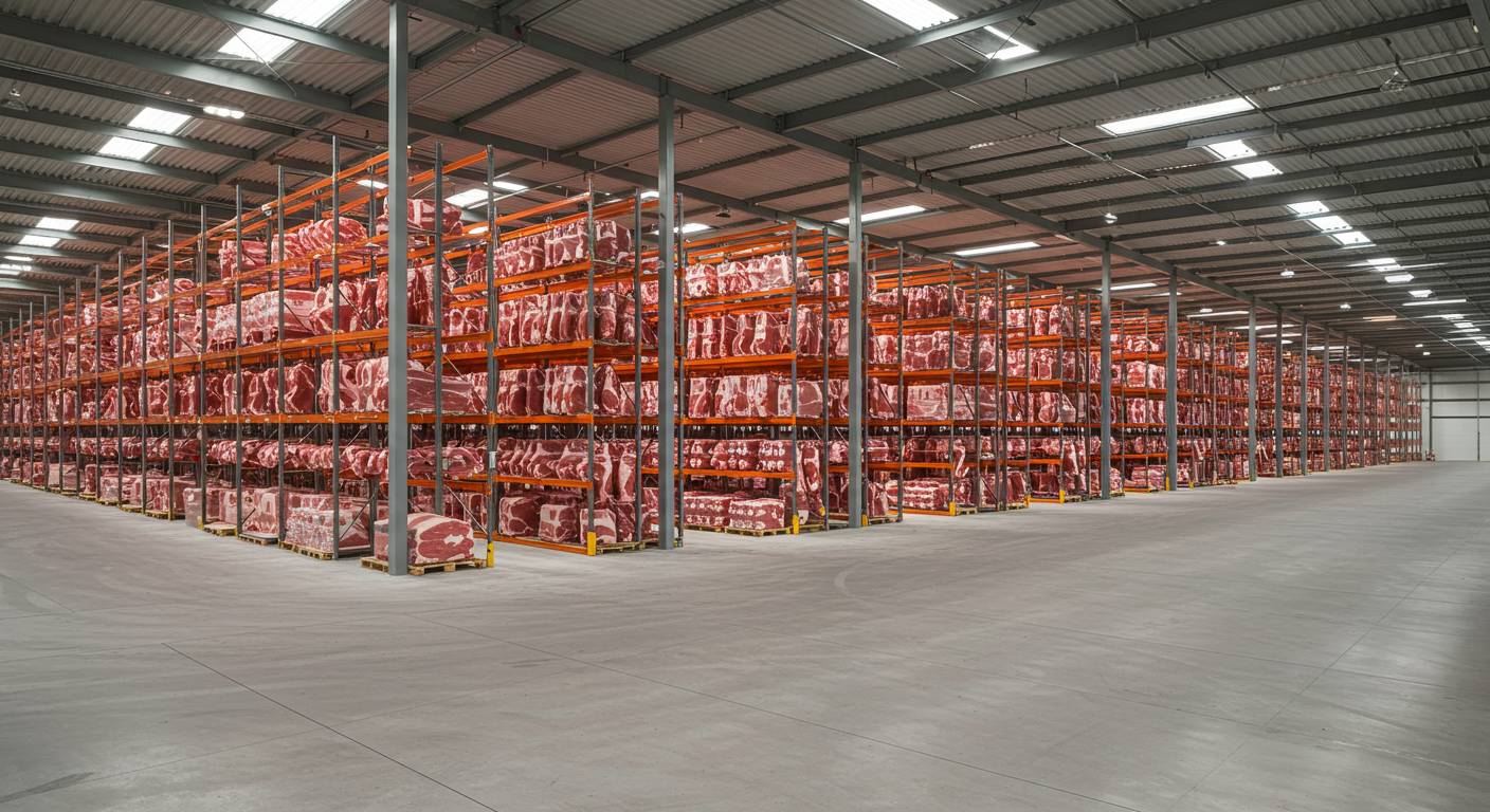 Монтаж складов для хранения овощей и фруктов