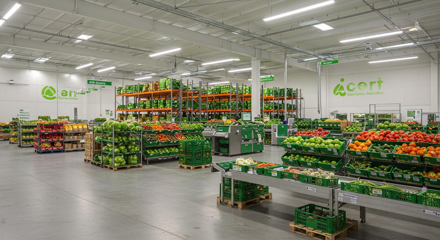 Монтаж складов для хранения напитков