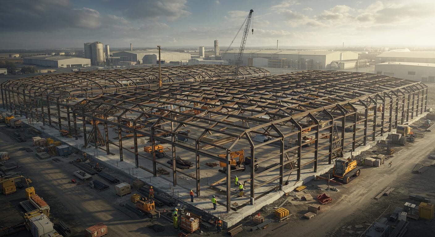 Промышленный ангар