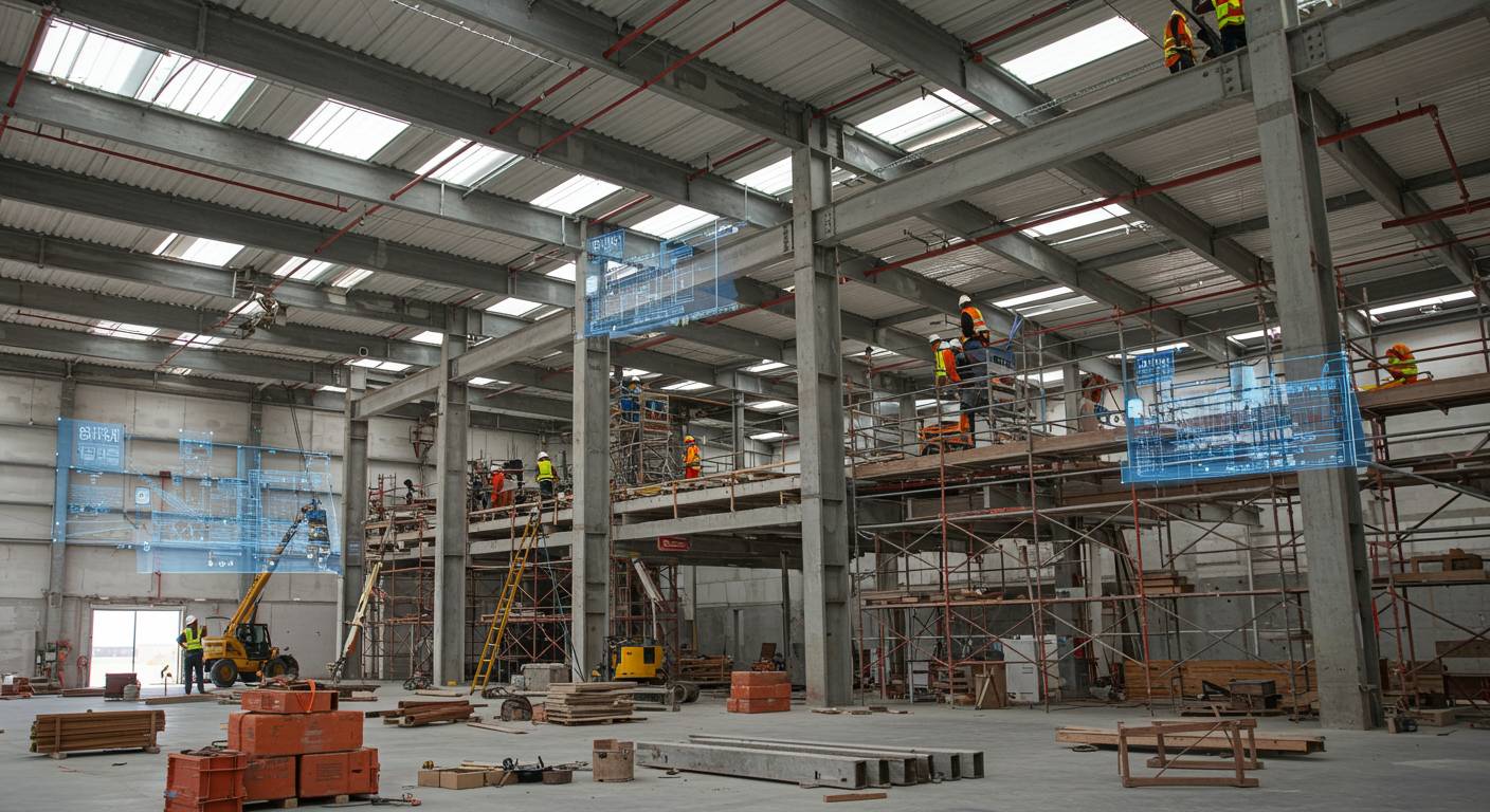 Использование BIM-технологий при проектировании ангаров BIM-модель современного ангара