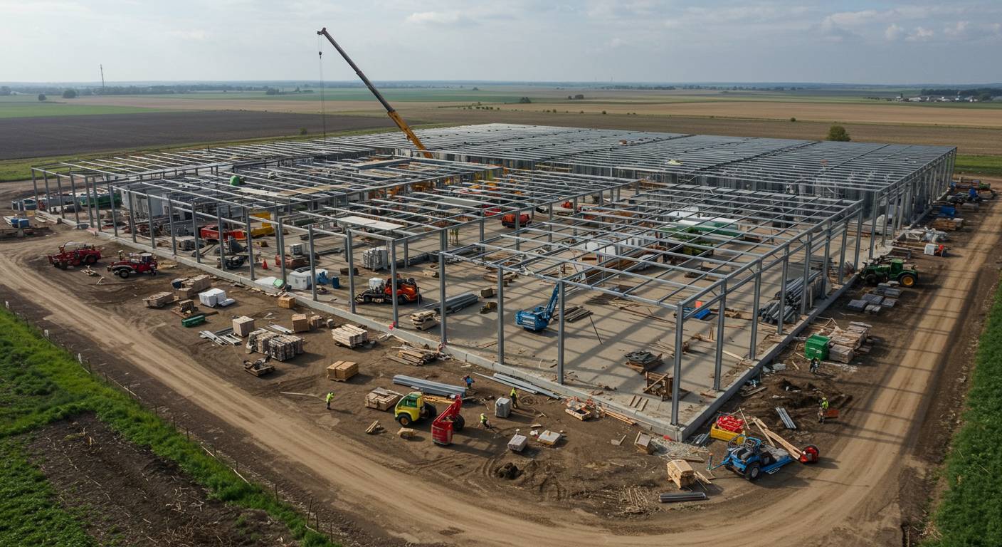 Ангары для хранения сельхозпродукции