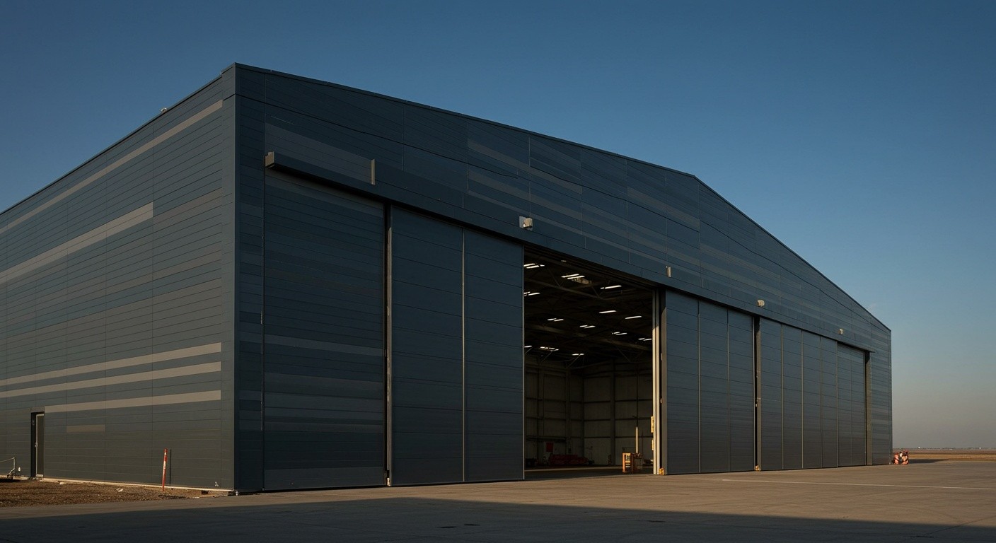 Современные материалы для облицовки ангаров