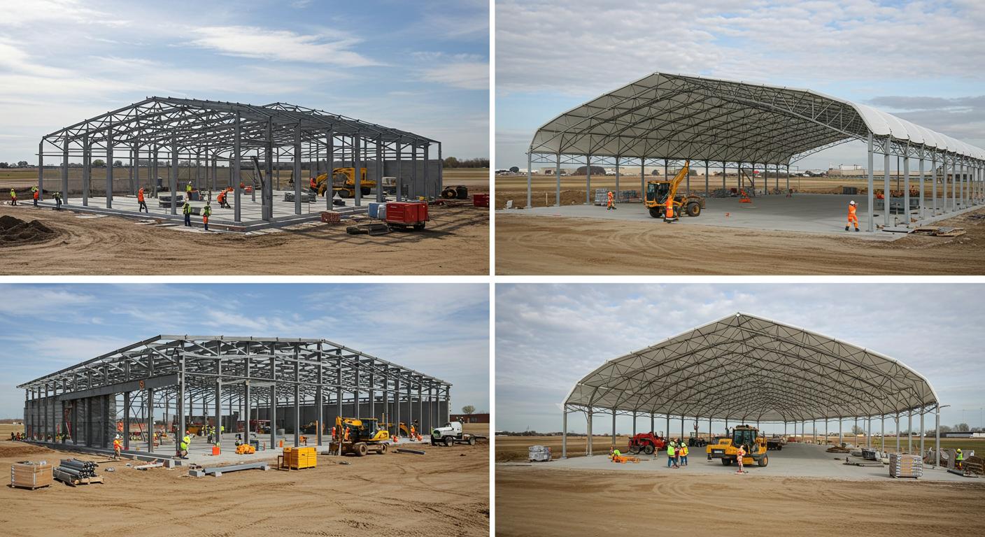 Выбор конструкции ангара