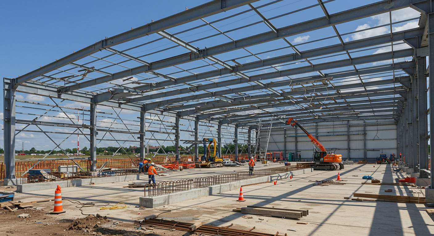 Проектирование ангаров для транспортных компаний