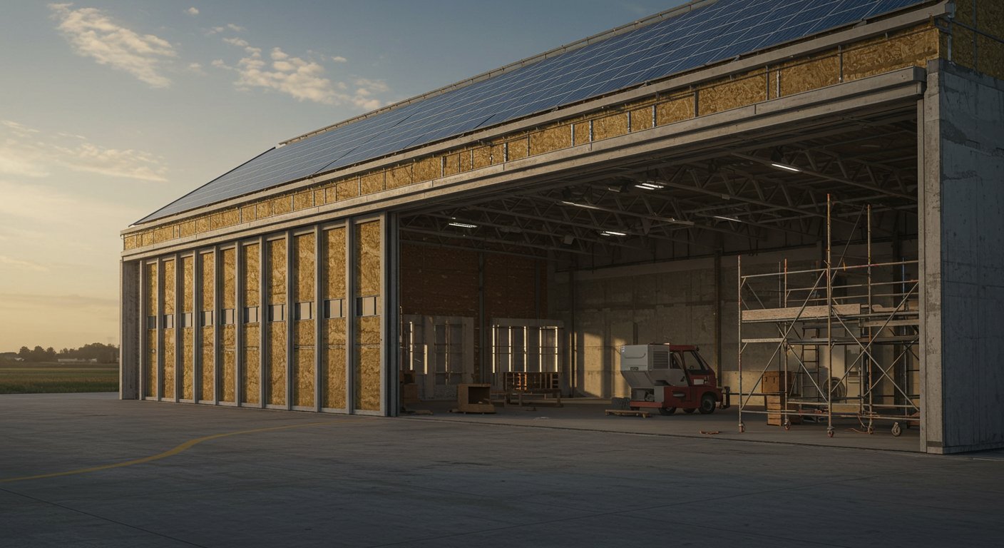 Энергоэффективный ангар